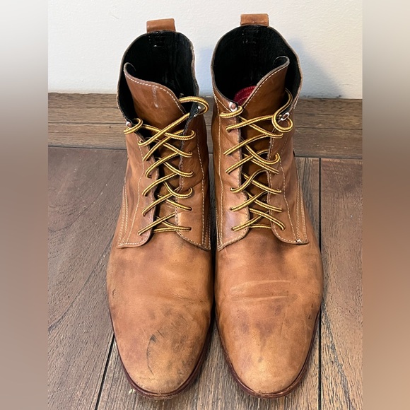 Vintage Red Wing Lace Up Boots *Rare* Made in Portugal Mens size 11 - Picture 7 of 13